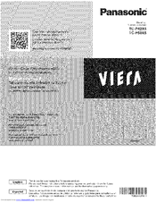 Panasonic Viera Tc P50x5 Manuals Manualslib
