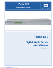 Wegener iPump 562 User Manual