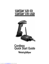 Welch Allyn SCANTEAM 3470 CCD Quick Start Manual