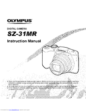 OLYMPUS SZ-31MR Instruction Manual