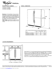 Whirlpool EL87TRRRQ - on 35.3 Cu. Ft. SideKicks Owner's Manual