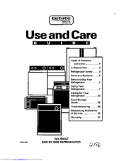 Whirlpool 2194182 Use And Care Manual