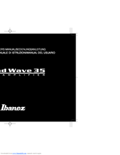 Ibanez Sound Wave 35 Owner's Manual