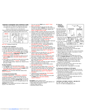 Jura Impressa S  guide Quick Reference Manual