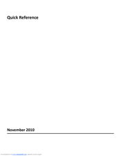 Lexmark 26G0374 Quick Reference Manual