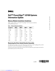 Dell PowerEdge SC430 Installation Manual