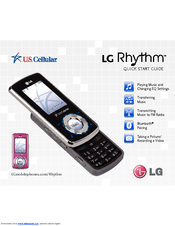 LG UX585 Quick Start Manual