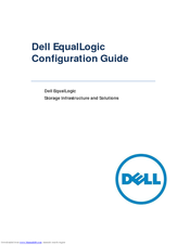 Dell Equallogic PS6010xvs Configuration Manual