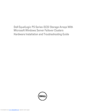 Dell EqualLogic PS4000XV Hardware Manual