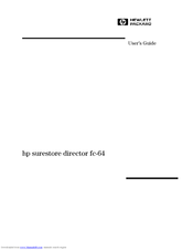 HP Surestore fc-64 Director User Manual