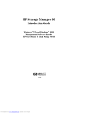 HP StorageWorks 60 Introduction Manual