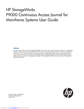 HP Continuous Access Journal Z User Manual