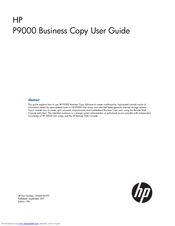 HP P9000 Business Copy User Manual