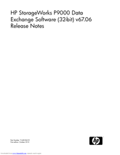 HP Data Exchange v67.06 Release Note