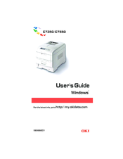 Oki C7550 User Manual