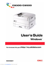 Oki C9500 Series User Manual