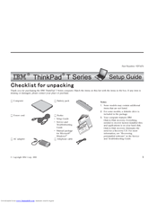 Lenovo ThinkPad T Series Troubleshooting Manual