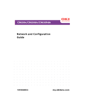 Oki C9650hdn Network And Configuration Manual