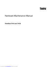 Lenovo 29577XU Hardware Maintenance Manual