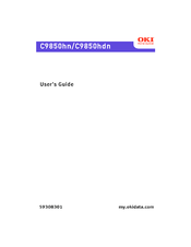 Oki C9850hdn User Manual