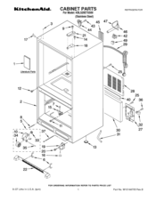 KitchenAid KBLS20ETSS00 Parts List