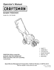 Craftsman 247.762460 Operator's Manual