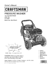 CRAFTSMAN 580.753410 Owner's Manual