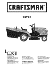 CRAFTSMAN 25725 Instruction Manual