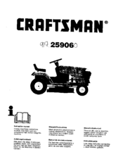CRAFTSMAN 25906 Instruction Manual