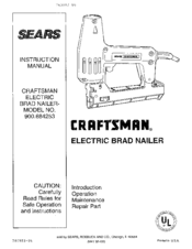 Craftsman 900.684253 Instruction Manual