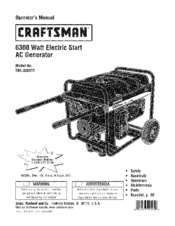 Craftsman 580.326311 Operator's Manual