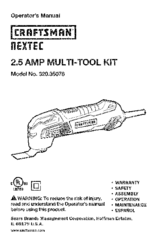 CRAFTSMAN NEXTEC 320.35078 Operator's Manual