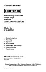 CRAFTSMAN 919.167341 Owner's Manual