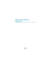 Nokia Internet Modem User Manual
