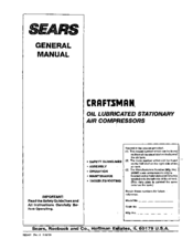 CRAFTSMAN 919.167800 Owner's Manual