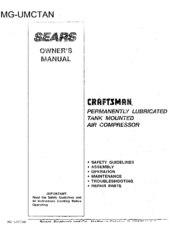 CRAFTSMAN 919.162080 Owner's Manual