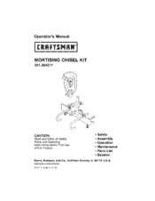 Craftsman 351.264271 Operator's Manual