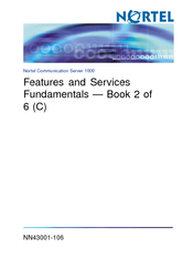 Nortel 1000 Features And Services Fundamentals