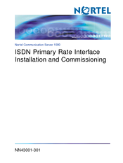 Nortel 1000 Installation And Commissioning Manual
