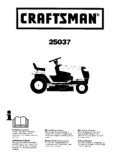 CRAFTSMAN 25037 Instruction Manual