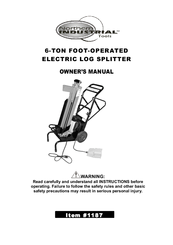 Northern Industrial Tools 1187 Owner's Manual