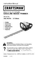 CRAFTSMAN 358.795790 Instruction Manual