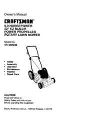 CRAFTSMAN 917.387242 Owner's Manual