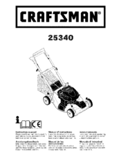 CRAFTSMAN 25340 Instruction Manual