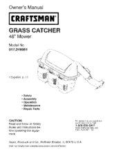 CRAFTSMAN 917.248951 Owner's Manual