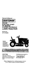 CRAFTSMAN 917.272431 Owner's Manual