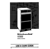 KitchenAid KUIS185 Use & Care Manual