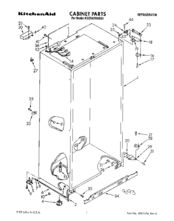 KitchenAid KSSS42MAX01 Parts List