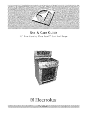 Electrolux 316471200 Use & Care Manual