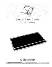 Electrolux EW36EC55GB2 Use & Care Manual